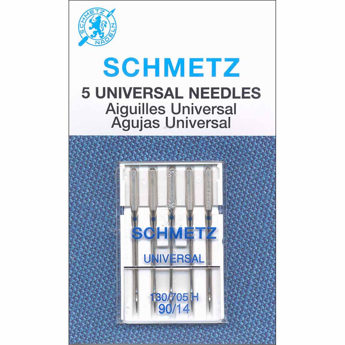 SCHMETZ Universal Domestic Sewing Machine Needles - 90/14