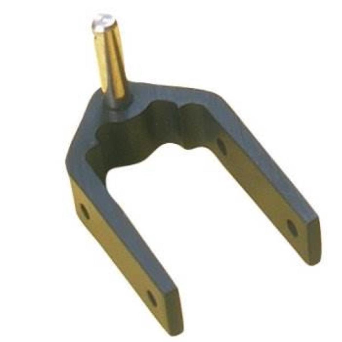 SeaSure Top Rudder Pintle 8mm dia. - 2 Hole Mounting - 25mm