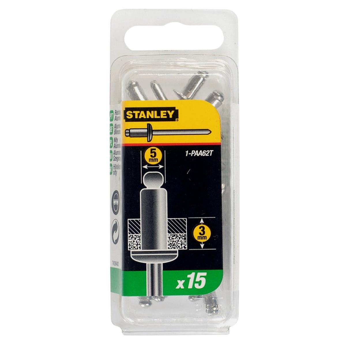 Stanley | Aluminium Rivets 5mm x 3mm