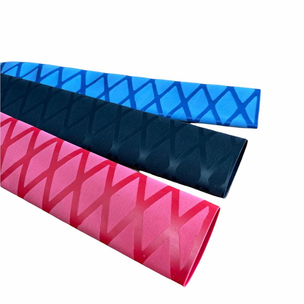 Textured Heat Shrink Tubing for Tiller Extensions (0.5m long) - Blue