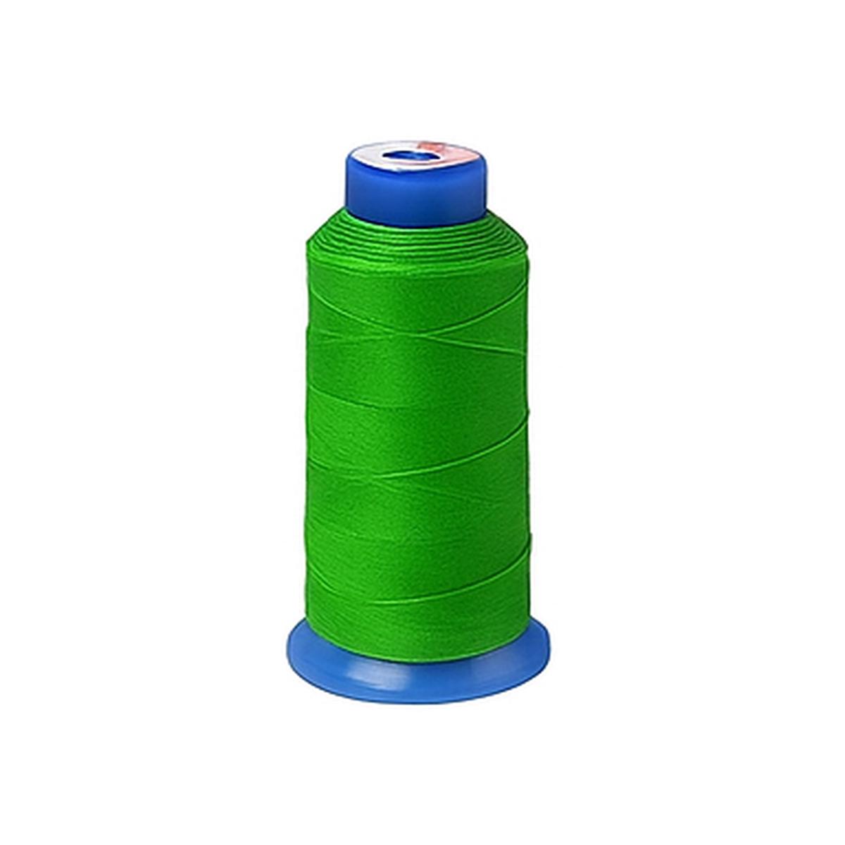 Waxed Twisted Polyester Thread - 18 Colours (500 Yards) - Lime Green