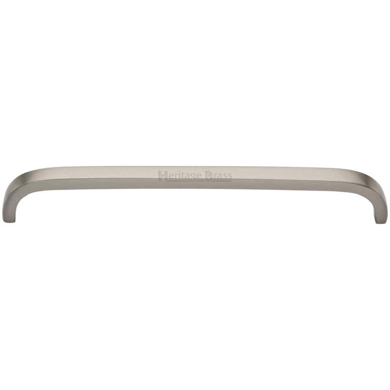 Heritage Brass - Cabinet Pull D Shaped 203mm CTC Satin Nickel Finish